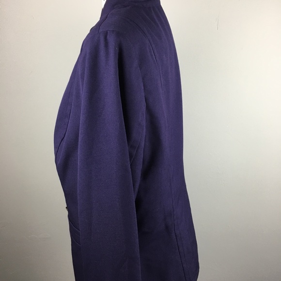 RLZ Purple Jacket Satin Lining w/Brass Buttons 14 - Picture 3 of 9
